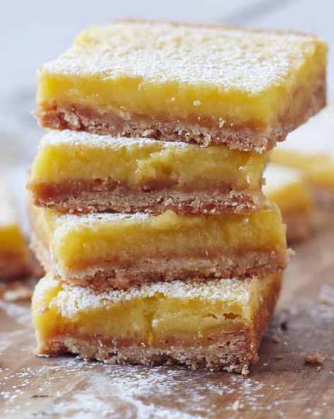 Best Lemon Bars, Lemon Bars Easy, Lemon Bars Recipe, Potluck Desserts, Lemon Dessert Recipes, Lemon Cheesecake, Egg Yolks, Lemon Bars, Lemon Desserts