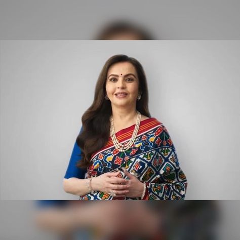 Indian philanthropist, Nita Ambani and her mother-in-law, Kokilaben Ambani take immense pride in their culture and believe in spreading the lesson on the importance of sticking to your roots. Over the years, we have seen Nita Ambani flaunting expensive International brands. However, she never stopped wearing Indian designers. In fact, she often shows off her style in patola sarees.
 
 Nita Ambani wore a patola saree worth almost 2 lakhs
 
 From encouraging Indian classical dance Nita Ambani Patola Saree, Neeta Ambani Sarees, Nita Ambani, Concrete Staircase, Indian Designers, Patola Sarees, Sari Design, Indian Classical Dance, Saree Style