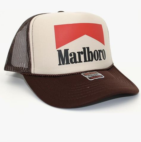 Marl Boro Cigarettes Original Trucker Hat - Vintage Beer Country Racing Graphic Snapback Cap for Men and Women Obx Dr, Mens Fashion Rugged, 2024 Style, Cap For Men, Reebok Sneakers, Vintage Cap, Ugg Slippers, Vintage Beer, Blue Sweatshirt