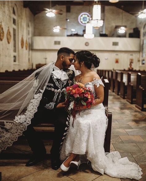 Mexican Tuxedo Wedding Ideas, Mexican Fairytale, Ranchero Wedding, Mexican Tuxedo, Charro Wedding Ideas, Rancho Wedding, Charro Wedding, Mexican Inspired Wedding, Mexican Themed Weddings