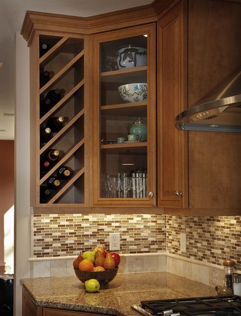 How to update your #cabinets. Kitchen Rack Design, Kitchen Cabinet Wine Rack, Corner Wine Cabinet, Cabinet Wine Rack, Kitchen Cabinets On A Budget, Cabinet Insert, Built In Wine Rack, Cabinet Wine, Kitchen Wine Rack