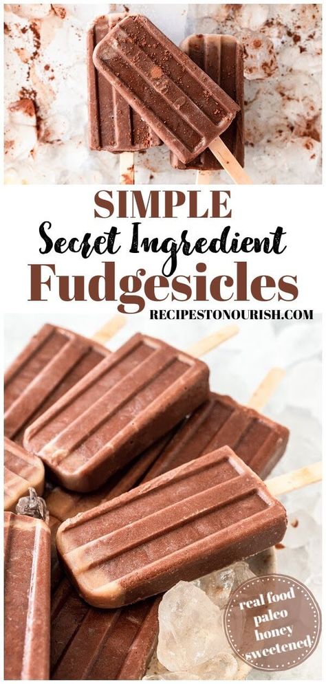 Homemade Fudgesicles Dairy Free, Healthy Fudge Popsicle Recipes, Chocolate Avocado Popsicles, Dairy Free Fudgesicles, Avocado Fudge Pops, Avocado Popsicles Recipe, Avocado Fudgesicle, Fudge Popsicle Recipe, Healthy Fudgesicles