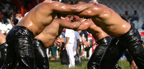 See the semi-finals of the Turkish Oil Wrestling Competition - Turkey The Great Debaters, Oil Wrestling, Turkey Tour, Best Turkey, Fox Tv, Ncis, Tour Guide, Sumo Wrestling, Wrestling