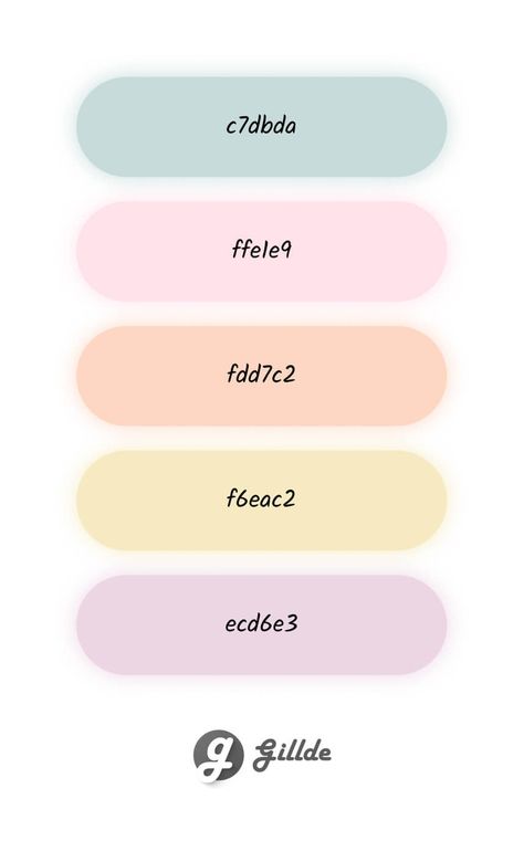 20 Dreamy & Mesmerizing Pastel Color Palettes and Hex Codes - Resources & Inspirations for Creatives Color Coding Notes, Nude Color Palette, Color Knowledge, Color Design Inspiration, Rainbow Palette, Pastel Color Schemes, Hex Color Palette, Color Schemes Colour Palettes, Hex Codes