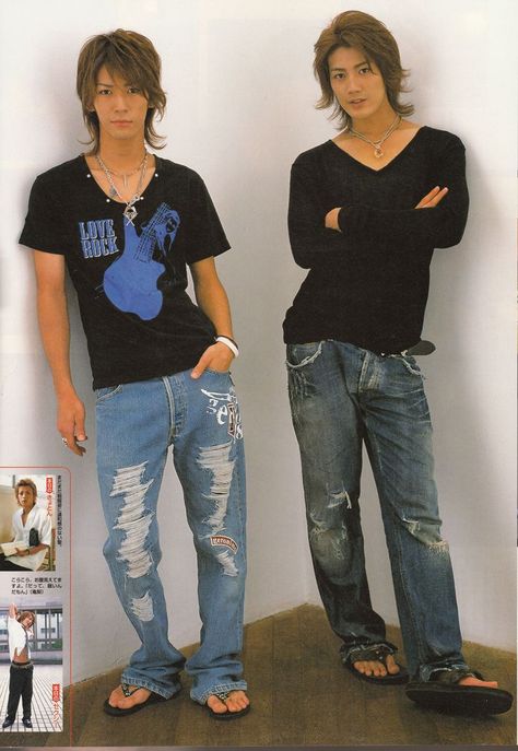 2000s Boys Fashion, 2000s Boys, Japanese Mens Fashion, 2000s Japanese Fashion, Masc Fashion, Fashion 2000s, Outfits 2000s, 2000s Outfits, Gyaru Fashion