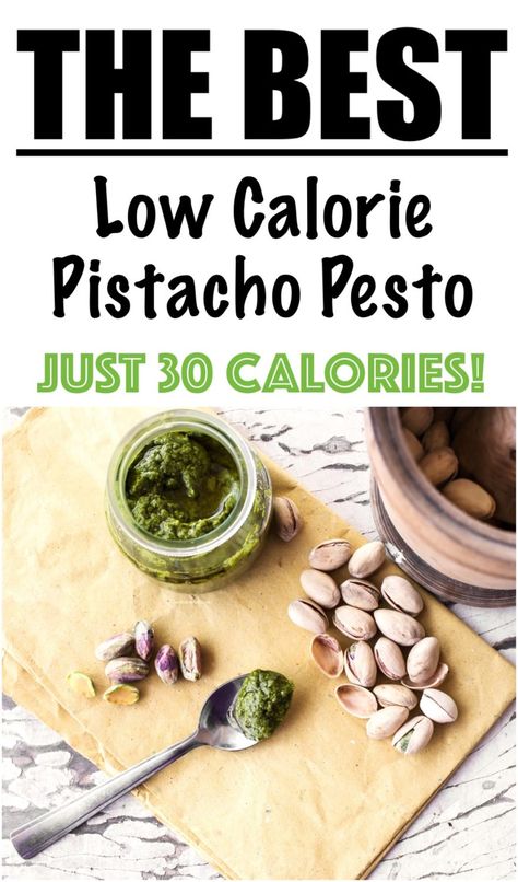 The BEST Pistachio Basil Pesto Recipes | Lose Weight By Eating Low Calorie Pesto, Pistachio Pesto Recipe, Pesto Sauce Recipe, Pesto Recipes, Pesto Sauce For Pasta, Basil Pesto Sauce, Basil Pesto Recipes, Pistachio Recipes, Pistachio Pesto