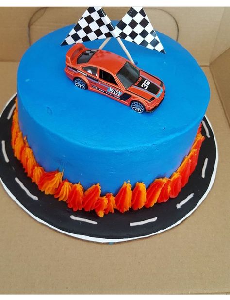 Homemade Hot Wheels Cake, Hot Wheels Smash Cake, Hot Wheels 3rd Birthday Cake, Diy Hot Wheels Cake, Easy Hot Wheels Birthday Cake, Simple Hot Wheels Birthday Cake, Hotwheels Birthday Cake, Small Hot Wheels Cake, Hot Wheels Cake Simple