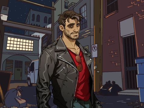 Dream Daddy Robert, Dating Simulator, Inexpensive Wedding, Tattoo Meaning, Dating Games, Hand Tattoo, Character Design Male