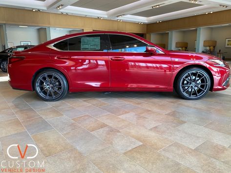 Lexus ES350 F-sport with 20” Niche Rainier wheels on gunmetal. #Lexus #CustomVehicleDesign #CVDauto #2022 Lexus Es350 F Sport, Lexus Es350, Vehicle Design, Bmw Car, Bmw, Bike, Cars, Vehicles