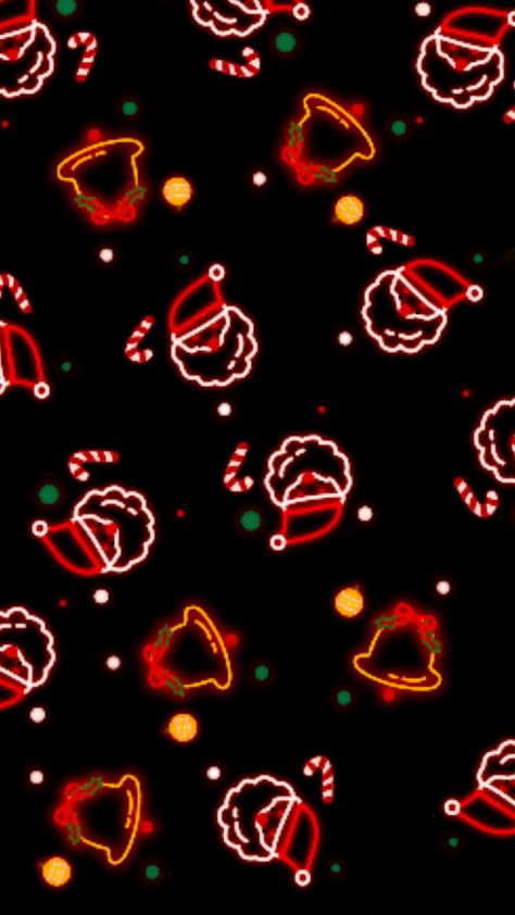 Glittery Christmas Wallpaper, Christmas Neon Wallpaper, Neon Christmas Wallpaper, Neon Christmas Aesthetic, Y2k Christmas Wallpaper, Christmas Wallpaper Dark, Spooky Christmas Wallpaper, Black Christmas Wallpaper, Dark Christmas Aesthetic Wallpaper