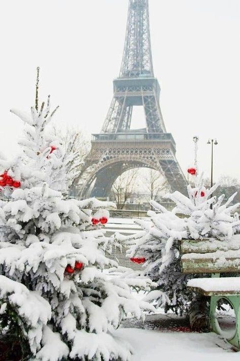 Paris en hiver Torre Eiffel Paris, Behind Blue Eyes, Snow Pictures, Winter Szenen, I Love Paris, Paris Love, Paris Photo, Snowy Day, Winter Wonder