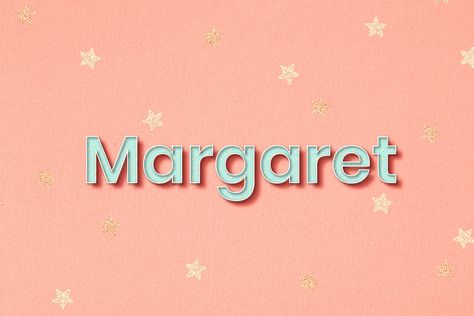 Margaret female name typography vector | free image by rawpixel.com / Wit Margaret Name, Name Typography, Background Stars, Female Names, Idea Board, Free Illustrations, Vector Background, Cute Woman, Design Element