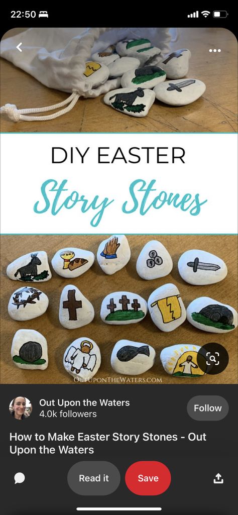 Easter Story Stones Painted Rocks, Easter Resurrection Crafts For Kids, Toddler Easter Activities Jesus, Easter Craft Jesus Is Risen, Easter Crafts About Jesus, Easter Crafts Jesus Is Risen, Bible Story Stones, Christian Easter Kids Activities, Easter Celebration Ideas Jesus