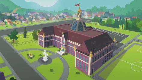 High School Vs College, Band Rooms, Canterlot High, Legend Of Everfree, Trophy Display, Friendship Games, Girl Film, Eco Kids, My Little Pony Equestria