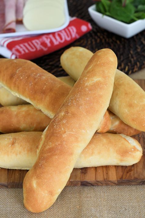 Sourdough Hoagie Rolls. Hoagie, hero, sub, grinder, whatever you call your sandwich, this is a great roll for building your masterpiece. Sourdough Hoagie Rolls, Sandwich Buns Recipe, Soft Bread Recipe, 300 Calorie Meals, Sourdough Sandwich, Hoagie Rolls, Yeast Bread Recipes, Cooking Bread, 13 Hours