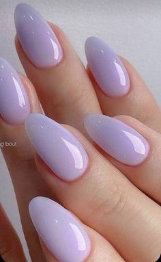 Purple Acrylic Nails Almond, Purple Almond Nails Design, Dark Purple Acrylic Nails, Dark Purple Acrylic, Acrylic Nails Almond, Nail Polish Colors Summer, Hot Nail Designs, Chic Manicure, Makeup Nails Designs