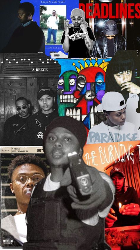 Albums of @THEBOYDOINGTHINGS aka A-Reece #southafrica #a-reece #collages A-reece Rapper, A Reece, 90s Rappers Aesthetic, Doom 2, Rap Playlist, New Rap, Heaven Can Wait, Straight Outta Compton, Love Songs Playlist