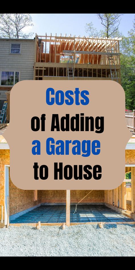 Is it worth the money adding garage to already existing house? To answer that, we need to know exact costs of adding a garage to a house. Read full breakdown of steps and costs for adding new garage with quality contractor. Garage Attachment To House, Building On Top Of Garage, Garage Addition Before And After, Adding Garage To Side Of House, Garage Added To Side Of House, Small Garage Addition, Additional Garage Next To House, Garage Addition To Front Of House, Adding Garage To Front Of House