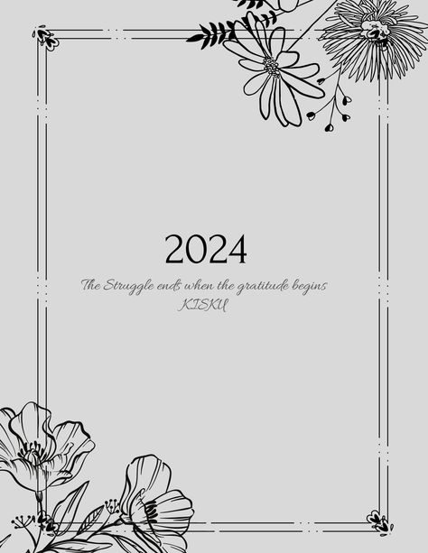 Diary Cover Minimalist freeedigitalplanner 2024 Diary Cover, 2024 Planner Cover, 2024 Cover Page, 2024 Journal Cover, 2024 Bullet Journal Cover, Event Organizer Planners, Business Planner Organization, Diary Cover Design, Grocery Planner