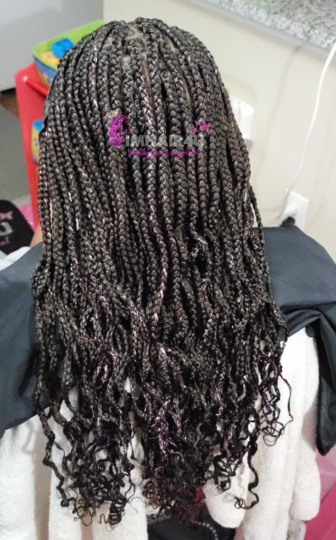 Sparkle Braids Black Women, Shoulder Length Braided Hairstyles, Sparkle Braids, Braided Hairstyles With Beads, Hairstyles With Beads, Braids Black Women, Shoulder Length, Style Ideas, Hair Inspo