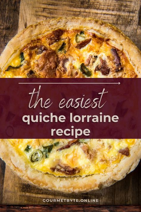 Discover the ultimate secret of French cuisine with my Original Quiche Lorraine - a recipe so authentic and irresistible that no other will do. With its perfect balance of crispy bacon, velvety egg and cream filling and a tender, buttery pastry, every forkful of this culinary masterpiece offers a journey into the heart of Lorraine. quiche lorraine, quiche lorraine recipe, quiche pastry recipe, quick quiche, quick snack, quiche recipe, quick recipe, Quiche Dough, French Quiche Lorraine, Lorraine Quiche, French Quiche, Quiche Pastry, Quick Quiche, Quiche Lorraine Recipe, Pastry Recipe, Quiche Recipe