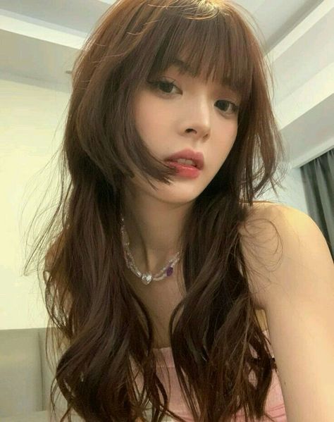 Hime Cut, Korean Hair Color, Asian Haircut, Hairstyles For Layered Hair, Haircuts For Medium Hair, Haircuts Straight Hair, Dye My Hair, Hair Inspiration Color, Cut My Hair