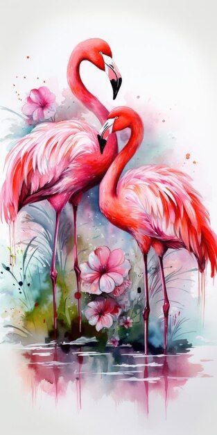 Flamingo Images Free Printable, How To Draw A Flamingo, Flamingos Drawing, Flamingo Art Painting, Flamingos Art Illustration, Flamingo Drawing, Flamingo Artwork, Flamingo Pictures, Pink Flamingos Birds