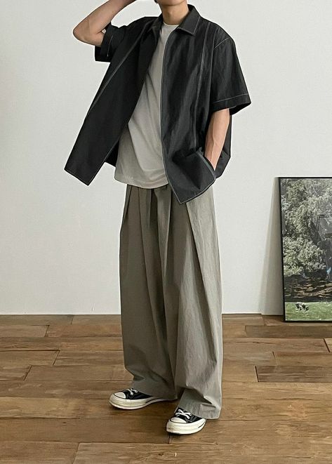 Japanese Streetwear Mens, Glastonbury Fashion, Japanese Street Fashion Men, Korean Street Fashion Men, Japanese Mens Fashion, Asian Streetwear, Minimalist Fashion Men, Trendy Boy Outfits, Chemical Substances