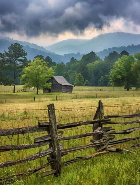 I grew up in Tennessee | Cades Cove, Great Smoky Mountains, Tennessee | Facebook Tennessee Landscape, Mountains Tennessee, Smoky Mountains Tennessee, Cades Cove Tennessee, Cades Cove, Farm Buildings, East Tennessee, Great Smoky Mountains, Gatlinburg