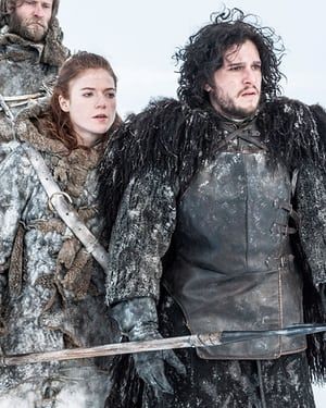 Ygritte and Jon Snow. Ygritte And Jon Snow, Jon Snow And Ygritte, Game Of Thrones Series, Rose Leslie, Game Of Thrones Tv, John Snow, The North Remembers, King In The North, Dire Wolf