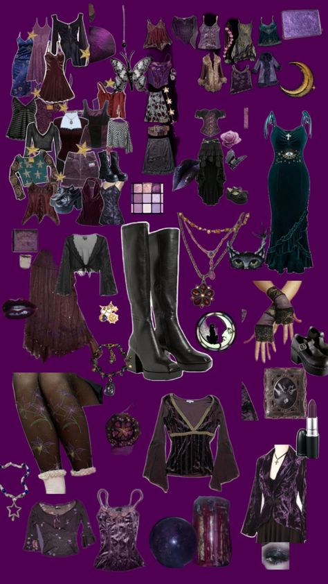 Witchy Outfits, Fairycore Grunge, Whimsy Goth, Funky Outfits, Alternative Outfits, Autumn Outfit, Unique Outfits, Dream Dress, Alternative Fashion