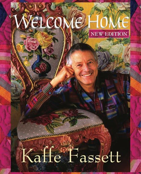 Kaffe's Classics Kaffe Fassett Needlepoint, Quilt Book, Kaffe Fassett Quilts, Kaffe Fassett, Book Quilt, New Edition, Art Textile, Color Textures, Welcome Home