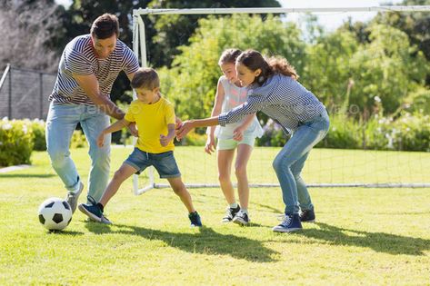 Family playing football together at the park by Wavebreakmedia. Happy family playing football together at the park #Sponsored #football, #playing, #Family, #park Family Playing, Family Park, 2024 Goals, Football Illustration, Playing Football, Football Kids, Kayaks, 2024 Vision, Dream Board