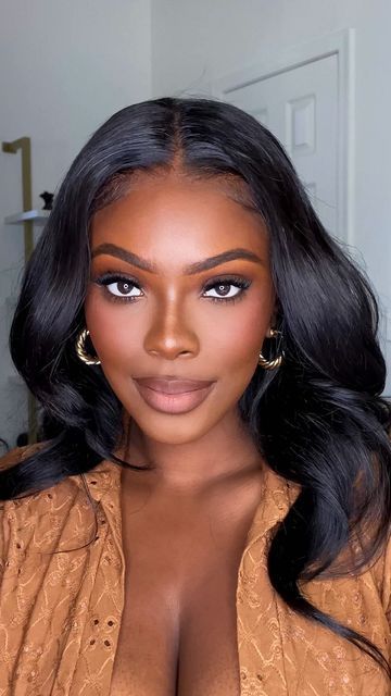 Makeup For Burgundy Dress, Nude Lip Makeup, Fall Lip Color, Fall Lips, Lipstick For Dark Skin, Embrace Natural Beauty, Makeup For Black Skin, Lip Combo, Nude Makeup