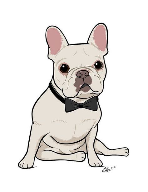 French Bulldog Art #Frenchie #FrenchBulldog #FrenchieArt #FrenchbulldogArt French Bulldog Cartoon, French Bulldog Drawing, French Bulldog Art, Dog Artist, Bulldog Francese, Frenchie Bulldog, Bulldog Art, Pets Drawing, 강아지 그림