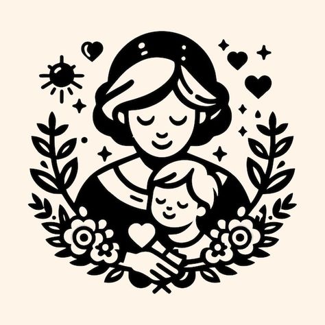 A woman and a baby are holding hands in ... | Premium Vector #Freepik #vector #mothers-day-logo #gift-pattern #flowers-decal #maternal-care Holding Hands In A Circle, Hands In A Circle, Mothers Day Logo, Flowers Decal, Lactation Cookie, Holding A Baby, Logo Psd, Holding Baby, Technology Icon