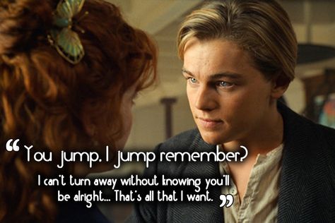 Titanic Movie Quotes: Inspirational and Immortal Lines From the Film - Woman's World Keepsake Quotes, Love Quotes Movies, Titanic Movie Quotes, Titanic Funny, Titanic Quotes, Rose Titanic, Movie Quotes Inspirational, Famous Dialogues, Titanic 1997