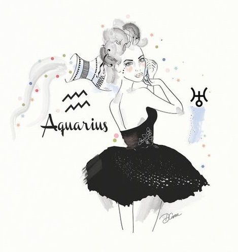 Greeting Card Ideas, Aquarius Aesthetic, Aquarius Art, Aquarius Tattoo, Aquarius Traits, Astrology Aquarius, Aquarius Woman, Happy Woman, Age Of Aquarius