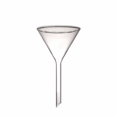 60 mm Diameter Borosilicate 3.3 Glass Funnel 60 mm Diameter Borosilicate Glass Funnel Stem Length 60 mm, Stem OD 7 mm, ~60 degree Rated for -180 to +500 C Temperature Highly leach resistant to most chemicals Manufactured to ISO: 9001 CE Certification Other sizes available: 90mm and 150mm Heavy Wall Borosilicate 3.3 Glass 60 mm Diameter Funnel Applications Transfer of liquid and solids into flasks and graduated cylinders to minimize spillage and loss Mixing and dissolution of chemicals into liqui Acids Bases And Salts, Graduated Cylinders, Plastic Ware, Chemical Reactions, 60 Degrees, Funnel, Flask, Glass