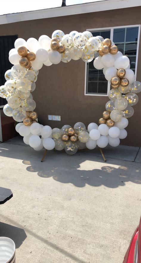 Chiara Backdrop, Diy Wedding Arch, Circle Backdrop, Metal Wedding Arch, Metal Wedding, Balloon Backdrop, Backdrop Stand, Round Top, Floral Display