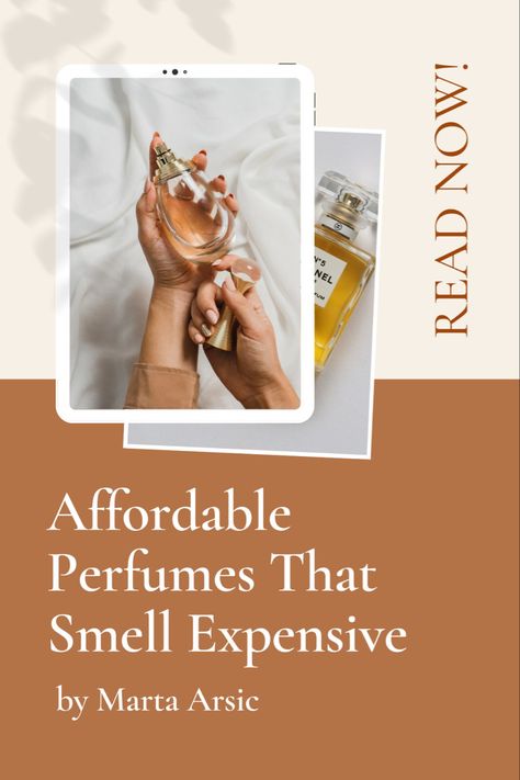 Are you on the hunt for an affordable perfume that will make you smell like a million bucks? Look no further! I've compiled a list of the best affordable perfumes that smell just as expensive as their high-end counterparts. From floral to musky, these affordable perfumes will leave you feeling and smelling like a luxury queen without breaking the bank. So, whether you're looking for a signature scent or just want to add to your perfume collection, these affordable options will have you smelling Best Affordable Perfumes, Smell Expensive, Affordable Perfume, Signature Scent, Perfume Collection, The Bank, Scents, How Are You Feeling, Fragrance