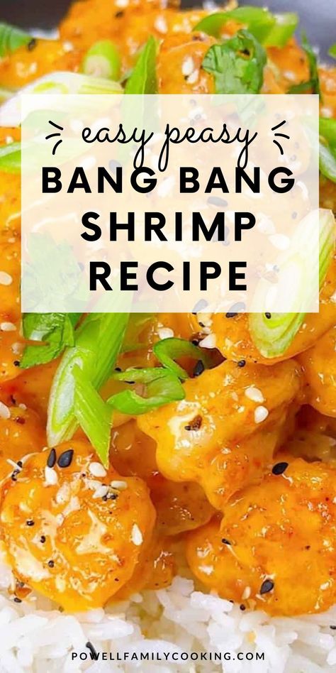 Learn how to make the Best Air Fryer Bang Bang Shrimp with this easy-to-follow recipe. These shrimp are breaded, air-fried to crispy perfection, and tossed in a tangy Bang Bang sauce. Perfect for a quick dinner or a party appetizer that’s sure to be a hit with everyone. Easy Air Fryer Shrimp Recipes, Asian Dishes With Shrimp, Bang Bang Sauce For Shrimp, Shrimp Dishes Easy, Air Fry Shrimp Recipes, Good Shrimp Recipes, Shrimp In Instant Pot, Air Fryer Seafood Recipes, Cooked Shrimp Recipes Easy