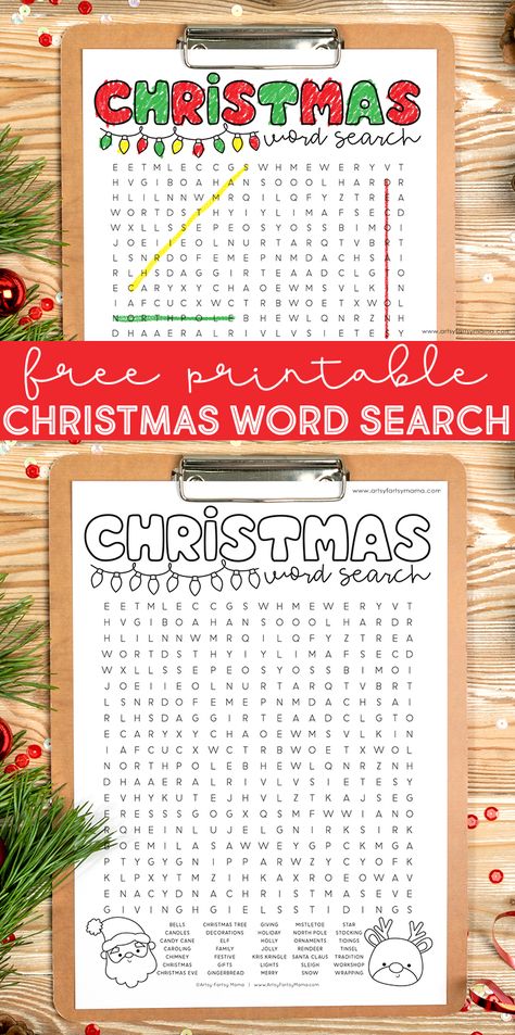 Free Printable Christmas Word Search Coloring Page #freeprintable #christmas #christmasactivities #kidsactivities #wordsearch #freebies #coloringpage #printable #christmasprintable Christmas Activities 3rd Grade, Free Christmas Craft Printables, Christmas Activity Printables, Christmas Search And Find Free Printable, Free Christmas Activities For Kids, Kids Christmas Activities Printables, Christmas Activities For Kids Printable Free, Free Printable Christmas Activities, Free Christmas Activities