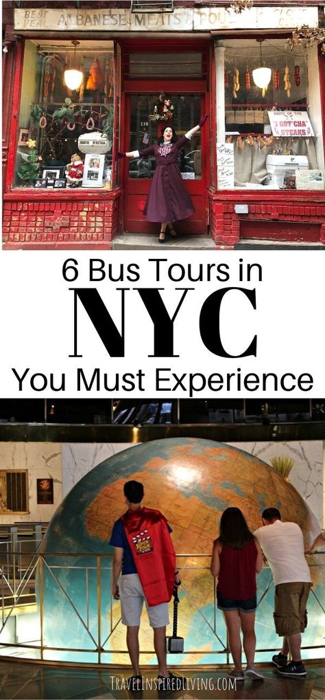 Bus Tours that are Perfect for a Quick Trip to NYC New York City Bus Tours, Best Nyc Tours, Midwest Travel Destinations, Nyc Itinerary, Family Travel Hacks, Nyc History, Trip To Nyc, Nyc Tours, Visit New York City