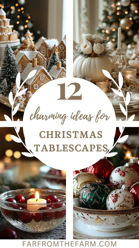 Classy Christmas Tablescape Ideas Victorian Christmas Tablescape, 12 Days Of Christmas Tablescapes, Whimsical Christmas Table Decor, Santa Tablescape, Christmas Dining Decor, Classy Christmas Decor, Outdoor Christmas Decoration Ideas, Winter Tablescapes, Cozy Christmas Decor