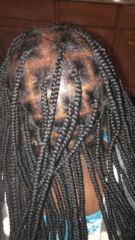 Medium boxes with small braids Knotless Box Braids Small Medium, Knotless Box Braids Medium, Small Knotless Box Braids, Medium Knotless Braids, Small Knotless Braids, Small Knotless, Knotless Box Braids, Small Box Braids, Cute Clothing Stores