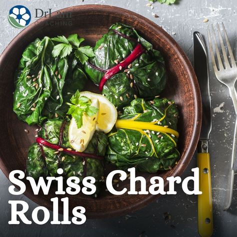 This versatile vegetable incredibly good for you. It packs numerous health benefits and has a very high nutritional value. Try this swiss chard roll as a healthy way to get swiss chard and all its amazing nutrients into your system. Lam Recipes, Swiss Chard Rolls, Chard Rolls, Adrenal Fatigue Diet, Sauteed Swiss Chard, Swiss Chard Recipes, Lower Your Blood Pressure, Chard Recipes, Strawberry Spinach