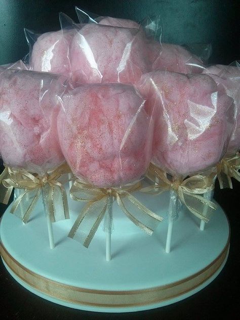 12 Cotton Candy GLITTER pop Favors / party by TheFluffFactoryTx Cotton Candy Dessert Table, Cotton Candy Holder Stand Diy, Cotton Candy Set Up, Cotton Candy Glitter, Sleeping Beauty Birthday Party, Cotton Candy Favors, Sleeping Beauty Party, Lila Party, Cotton Candy Party