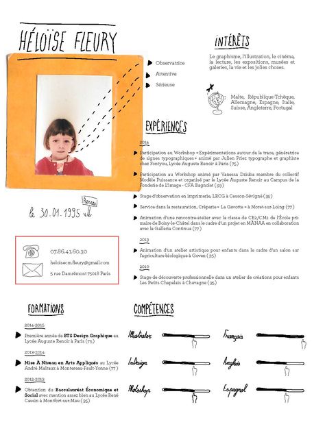 Cute Resume, Cool Resume, Cv Original, Cv Inspiration, Graphic Design Cv, Artist Cv, Lookbook Design, Creative Cv, Zine Design