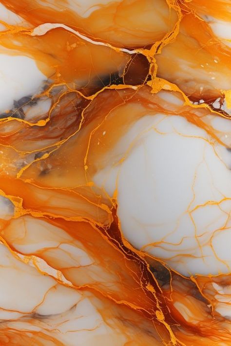 21+ Stunning Marble iPhone Wallpapers That Are Aesthetic And Gorgeous - From Lemons To Luxury Marble Wallpaper Orange, Image Orange, Marble Wallpapers, Orange Backgrounds, Gold Abstract Wallpaper, Marble Aesthetic, Orange Marble, Marble Iphone Wallpaper, Gradient Color Design